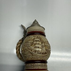 Avon Vintage Beer Stein with Ship Design - 1977